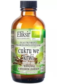 Eliksir dla utrzymania prawidłowego poziomu cukru we krwi - suplement diety