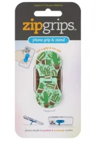ZipGrip uchwyt na palce do telefonu Kaktus