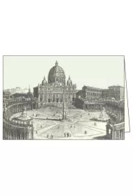 Karnet z kopertą ITW 004 Basilica di San Pietro