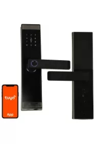 Zamek elektroniczny do drzwi klamka na kod odcisk palca bluetooth