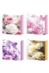 Torebka prezentowa L Kwiaty