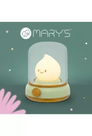 Lampka nocna LED płomyczek żółty