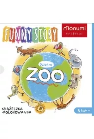 Książeczka harmonijka do kolorowania - Dzień w Zoo 5l+