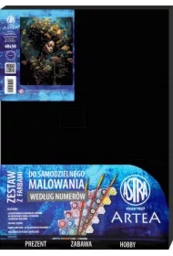 Malowanie po numerach - Promień złota