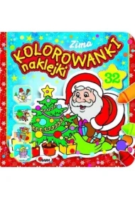 MALOWANKA  ZIMA NAKLEJKI 190X190 AWM