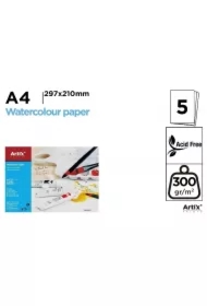 Blok do akwareli A4/5K 300g