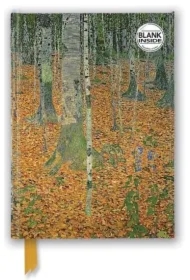 Notatnik A5 gładki TW Brzozowy las Gustav Klimt