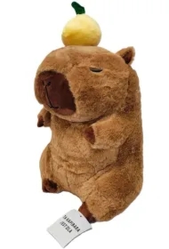 Maskotka pluszowa Kapibara z owocem 30cm
