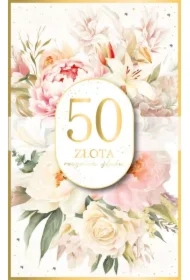 Karnet Rocznica Ślubu 50