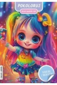 Pokoloruj dzień modelki Mili