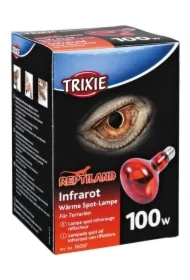 Punktowa lampa grzewcza, podczerwień, czerwona, 100W