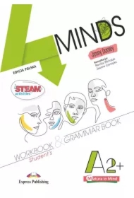4 Minds A2+. Zeszyt ćwiczeń papierowy (wersja dla ucznia) + DigiBook (kod)