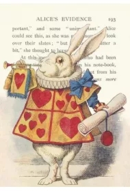 Karnet B6 z kopertą Alicja w krainie czarów