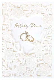 Karnet Ślub laser KP-284