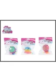 Gniotek Wieloryb z brokatem odkształcający się