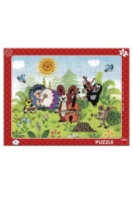 Puzzle ramkowe 40 el. Krecik Orkiestra