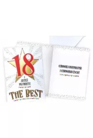 Karnet Rocznica ślubu 18