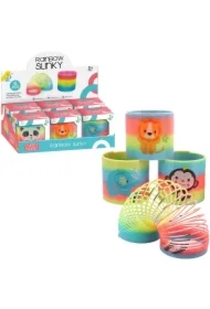 Sprężyna tęczowa zwierzęta MIX