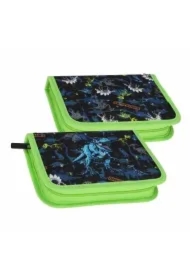 Piórnik 1zamek 2klapki bez wyposażenia Dino