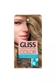 Gliss Color krem koloryzujący do włosów 8-0 Naturalny Blond