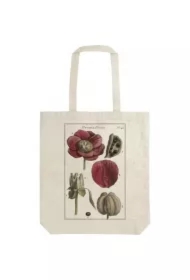 Torba bawełniana STBAG46 Piwonia Szoperka na ramię