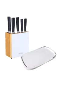 Zestaw 5 noży w bloku FINO z deską Livio 0466