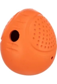 Piłka jajko na smakołyki, kauczuk, 10 cm