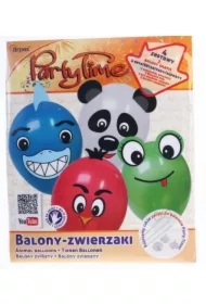 Balony zwierzaki zrób to sam 4 wzory