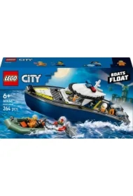 LEGO City Pościg łodzią policyjną 60456