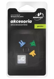 Zestaw 3 dysz płaskostrumieniowych