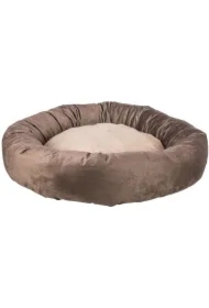 Lionel, legowisko, dla psa/kota, owalne, brązowe/beżowe, 60 cm, z recyklingu