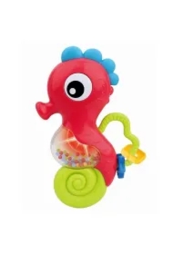 Grzechotka muzyczna Konik morski czerwony