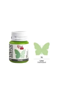 Farba akrylowa perłowa lime 75 20ml