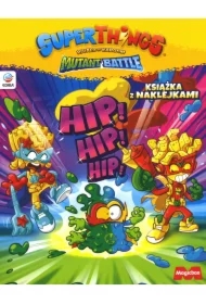 SuperThings Mutant Battle książka z naklejkami