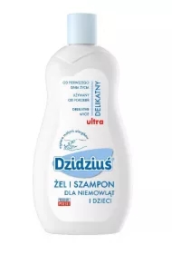 Ultra delikatny żel i szampon dla niemowląt i dzieci