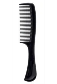 Grzebień do włosów z rączką - mix kolorów