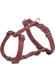 Premium, szelki typu H, dla psa, bordowe, XXS- XS: 20-32 cm/10 mm