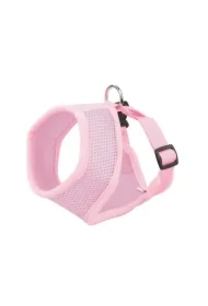 Szelki, dla psa, różowe, siatka i poliester, XL, ob.szyi 45cm/ob.klatki 64-84cm