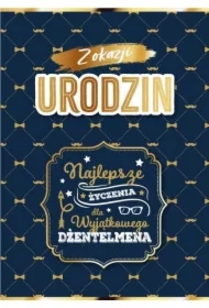 Karnet Urodziny dla niego