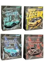 Torebka prezentowa M Pojazdy