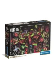 Puzzle 1500 el. Compact Disney Vilains