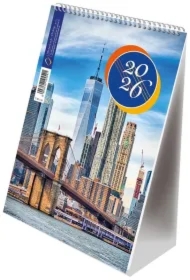 Kalendarz ze spiralką - pionowy 2026