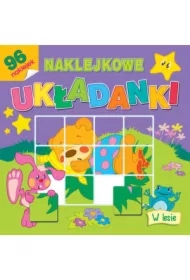 Naklejkowe układanki. W lesie