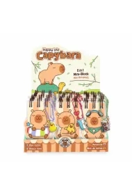 Notes mini 2w1 Kapibara 1szt.mix