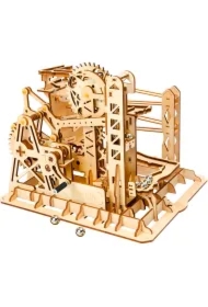 Drewniane Puzzle 3D - Tor Do Wyścigu Kulek LG503