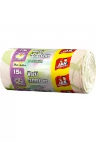 Worki na śmieci LD łazienkowe zawiązywane 15 l