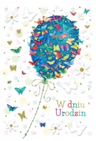 Kartka okolicznościowa Urodziny