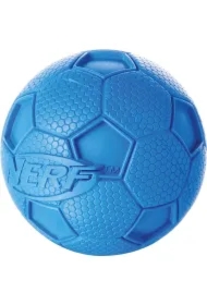 Piszcząca piłka nożna NERF, M, zielona/niebieska
