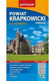 Mapa dla aktywnych - Powiat Krapkowicki 1:40 000