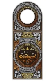 Zawieszka na butelkę - Hello weekend